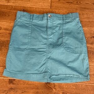 Lee Regular Fit Skort Mid Rise